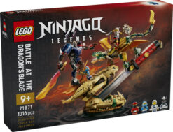 LEGO NINJAGO 71871 Battaglia alla Lama del Drago, Giocattolo con Drago, Action Figure e 4 Minifigure, Regalo per Bambini 9+ - immagine 7