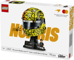 LEGO Editions 43023 Casco di Lando Norris McLaren Mastercard F1 Team, Gadget F1 con Minifigure da Collezione, Regalo da 14+ - immagine 8