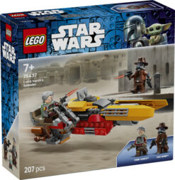 LEGO Star Wars 75437 Speeder di Cobb Vanth, Giocattolo con Minifigure di Cobb Vanth e Cad Bane, con Blaster e Jetpack, da 7+ - immagine 7