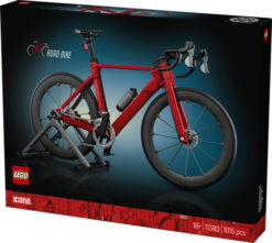 LEGO ICONS 11380 Bici da Corsa, Kit Modellismo per Adulti con Pneumatici, Deragliatore e Supporto, Regalo per Fan di Ciclismo - immagine 7