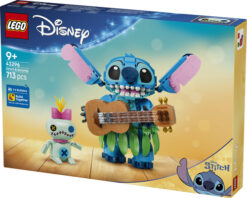 LEGO Disney | 43296 Stitch e Scrump, 2 Action Figure Giocattolo con Accessori, Decorazione Cameretta, Regalo per Bambini 9+ - immagine 8