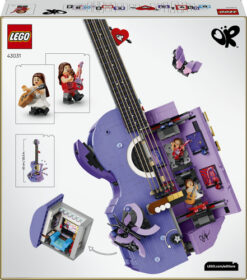 LEGO Editions 43031 La Chitarra Bicolore di Olivia Rodrigo, Kit Modellismo 3D con 2 Minifigure, Stelle e Farfalle, Regalo 14+ - immagine 6
