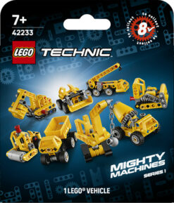 LEGO Technic 42233 Macchine Potenti, Scatole a Sorpresa con 1 di 8 Giocattoli Casuali da Collezione, Regali per Bambini da 7+