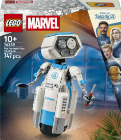 LEGO ǀ Marvel 76339 I Fantastici Quattro H.E.R.B.I.E. Action Figure di Robot Giocattolo da Collezione, Regalo per Bambini 10+