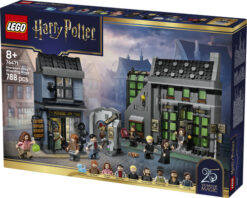 LEGO Harry Potter 76471 Negozi di Magia di Notturn Alley, Giocattolo con 8 Minifigure e Patronus da Collezione, Regalo da 8+ - immagine 8