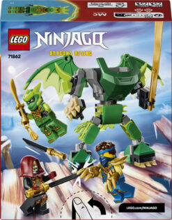 LEGO NINJAGO 71862 Battle Pack Mech Drago di Lloyd, Giocattolo Ninja con Action Figure e 3 Minifigure, Regalo per Bambini 6+ - immagine 6