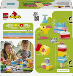 LEGO DUPLO 10479 Scatola Creativa Colorata, Giochi Didattici per lo Sviluppo della Motricità Fine, Regalo Bambini da 1+ Anni - immagine 5