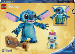 LEGO Disney | 43296 Stitch e Scrump, 2 Action Figure Giocattolo con Accessori, Decorazione Cameretta, Regalo per Bambini 9+ - immagine 6