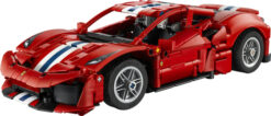 Alternative view of LEGO Technic 42235 Auto Ferrari 488 PISTA, Macchina Giocattolo con Motore V8, Sterzo e Differenziale, Regalo per Bambini 9+