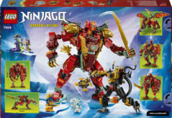 LEGO NINJAGO 71868 Mech Drago Mutaforma di Wyldfyre, Action Figure Giocattolo 2in1 con Mech e 6 Minifigure, Regalo Bambini 9+ - immagine 6