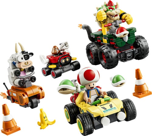 Alternative view of LEGO Super Mario Corsa ruggente di Bowser