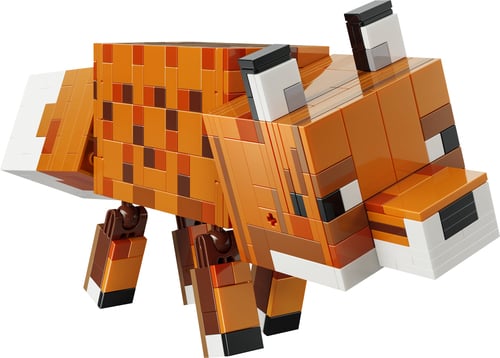 Alternative view of LEGO Minecraft 21588 La Volpe Giocattolo, Puzzle 3D con Accessori, Decorazione per Gaming Room, Idea Regalo di Compleanno 10+