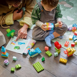 LEGO DUPLO 10479 Scatola Creativa Colorata, Giochi Didattici per lo Sviluppo della Motricità Fine, Regalo Bambini da 1+ Anni - immagine 4