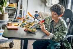 LEGO NINJAGO 71871 Battaglia alla Lama del Drago, Giocattolo con Drago, Action Figure e 4 Minifigure, Regalo per Bambini 9+ - immagine 4