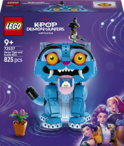 LEGO KPop Demon Hunters 72537 Derpy la Tigre e Sussie la Gazza, Gioco K-Pop con 2 Animali, Decorazione Cameretta, Regalo 9+