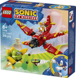 LEGO Sonic the Hedgehog 77119 Tornado-1 di Tails, Aereo Giocattolo con 2 Personaggi e Smeraldo del Caos, Regalo per Gamer 8+ - immagine 5