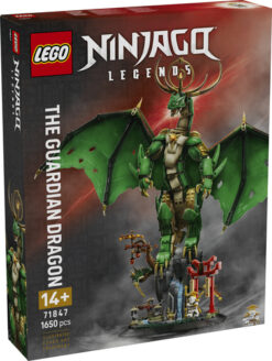 LEGO NINJAGO 71847 Drago-Guardiano Giocattolo, Action Figure Snodabile con Minifigure ed Espositore, Idea Regalo da 14+ Anni - immagine 7