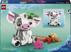 LEGO Disney Princess | Disney Vaiana 43292 Pua Action Figure, Maialino Giocattolo con Fiore, Granchio e Zattera, Regalo per Bamb - immagine 6