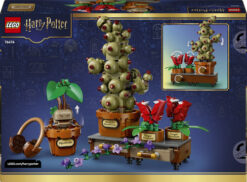 LEGO Harry Potter 76474 Piante di Erbologia di Hogwarts, Giocattolo Interattivo con Piante Finte e Fiori in Vaso, Regalo 12+ - immagine 6