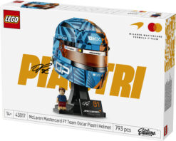LEGO Editions 43017 Casco di Oscar Piastri McLaren Mastercard F1 Team, Gadget F1 con Minifigure da Collezione, Regalo da 14+ - immagine 8