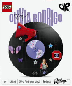 LEGO Editions 43028 Vinile di Olivia Rodrigo, Giocattolo con Modello di Disco, Minifigure e Accessori, Regalo Creativo da 10+ - immagine 8