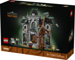 LEGO ICONS 11383 Maniero della Sindaca, Modellino di Casa per Adulti con Interni in Stile Gotico e 3 Minifigure, Idea Regalo - immagine 7
