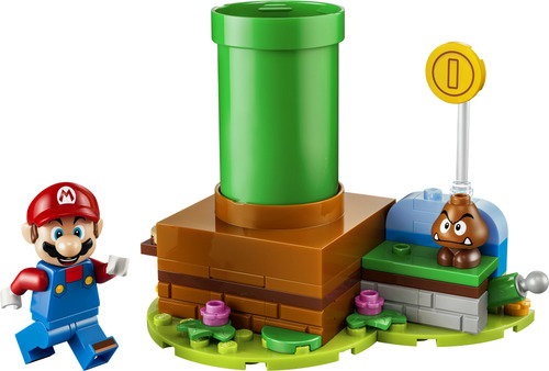 Alternative view of LEGO Super Mario Salto dal tubo di Mario