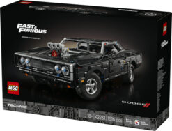 LEGO Technic 42231 Auto Dodge Charger R/T Fast and Furious, Kit Modellismo per Adulti STEM da Collezione, Regalo Nostalgico - immagine 8