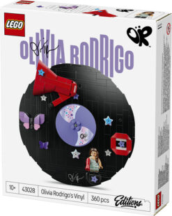 LEGO Editions 43028 Vinile di Olivia Rodrigo, Giocattolo con Modello di Disco, Minifigure e Accessori, Regalo Creativo da 10+ - immagine 7