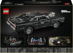 LEGO Technic 42231 Auto Dodge Charger R/T Fast and Furious, Kit Modellismo per Adulti STEM da Collezione, Regalo Nostalgico - immagine 6