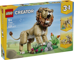 LEGO Creator 3 in 1 - Animali selvatici: Leone Maestoso 31386 Giocattolo, Trasformabile in Leonessa o in 2 Cuccioli, Regalo da 9+ - immagine 8