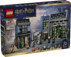 LEGO Harry Potter 76471 Negozi di Magia di Notturn Alley, Giocattolo con 8 Minifigure e Patronus da Collezione, Regalo da 8+ - immagine 7