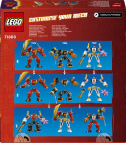 LEGO NINJAGO 71808 Mech Elemento Fuoco di Kai - immagine 6