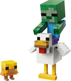 LEGO Minecraft 21582 Fantino di Polli, Giocattolo 3D con 3 Personaggi, Decorazione Cameretta, Regalo per Gamer e Bambini 9+ - immagine 2