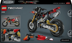 LEGO Technic 42238 Moto Ducati Desmo450 MX Factory, Kit di Modellismo con Moto Giocattolo da Collezione, Regalo Bambini 10+ - immagine 6
