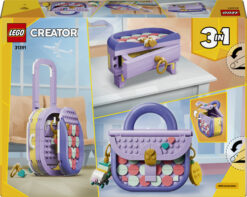 LEGO Creator 31391 3in1 Borsetta alla Moda Portaoggetti, Gioco Trasformabile in Trolley o Portaoggetti, Regalo Bambini 8+ - immagine 7
