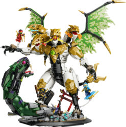Alternative view of LEGO NINJAGO 71872 Battaglia dell’Ultra Drago, Giocattolo con Action Figure a 4 Teste, Serpente e 4 Minifigure, Regalo da 12+