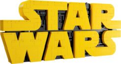 Alternative view of LEGO Star Wars 75407 Logo in Mattoncini, Costruzioni per Adulti da Collezione, Gadget da Esposizione, Idea Regalo