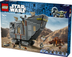 LEGO Star Wars 75453 Sandcrawler e Mudhorn Offworld, Kit con Figura di Grogu e 5 Minifigure, Regalo di Compleanno Ragazzi 14+ - immagine 4