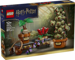LEGO Harry Potter 76474 Piante di Erbologia di Hogwarts, Giocattolo Interattivo con Piante Finte e Fiori in Vaso, Regalo 12+ - immagine 7