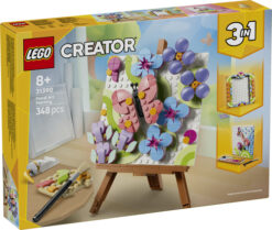 LEGO Creator 31390 3in1 Dipinto Floreale Decorativo, Gioco Trasformabile in Cornice o in Disegno di Fenicottero, Regalo da 8+ - immagine 8