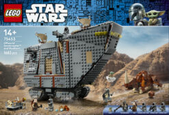 LEGO Star Wars 75453 Sandcrawler e Mudhorn Offworld, Kit con Figura di Grogu e 5 Minifigure, Regalo di Compleanno Ragazzi 14+ - immagine 5