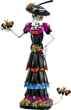 LEGO Ideas 21372 La Catrina, Kit Modellismo per Adulti con Scheletro, Fiori Finti e Farfalle Monarca, Idea Regalo Fai da Te - immagine 2