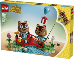 LEGO Animal Crossing 77059 Una Giornata all'Aria Aperta per Mirco e Marco, Action Figure di Procioni con Accessori, Regalo 10+ - immagine 5