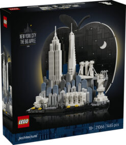 LEGO Architecture 21066 New York City – La Grande Mela, Kit Modellismo da Adulti, Decorazione con Monumenti, Regalo Fai da te - immagine 6